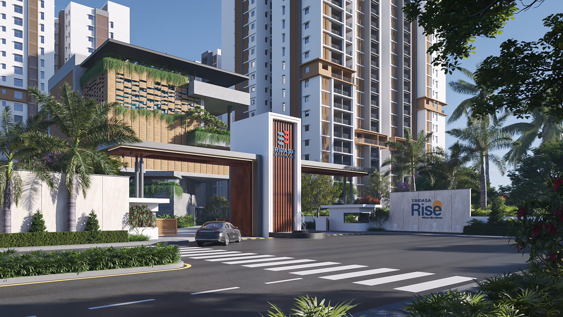 Tridasa Rise clubhouse and amenities